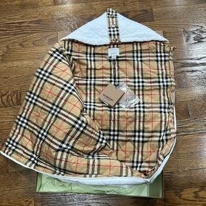Burberry Quilted Cotton Baby Nest